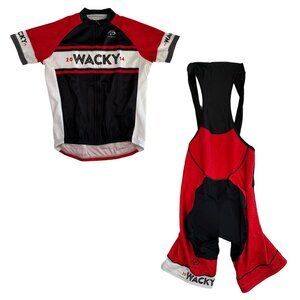 PRIMAL Cycling Kit Short Sleeve Jersey Shirt and Bib Shorts L/XL